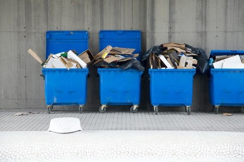 Office clearance team at work in Hillingdon office