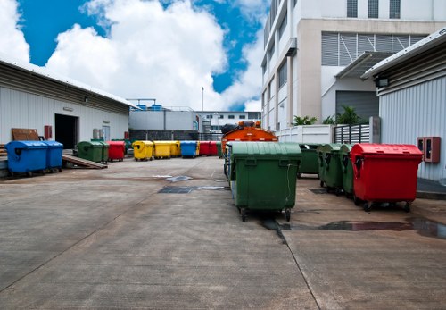 Separated waste streams for recycling during office clearance