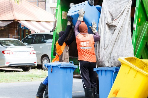 Eco-friendly methods for garage waste removal in Hillingdon